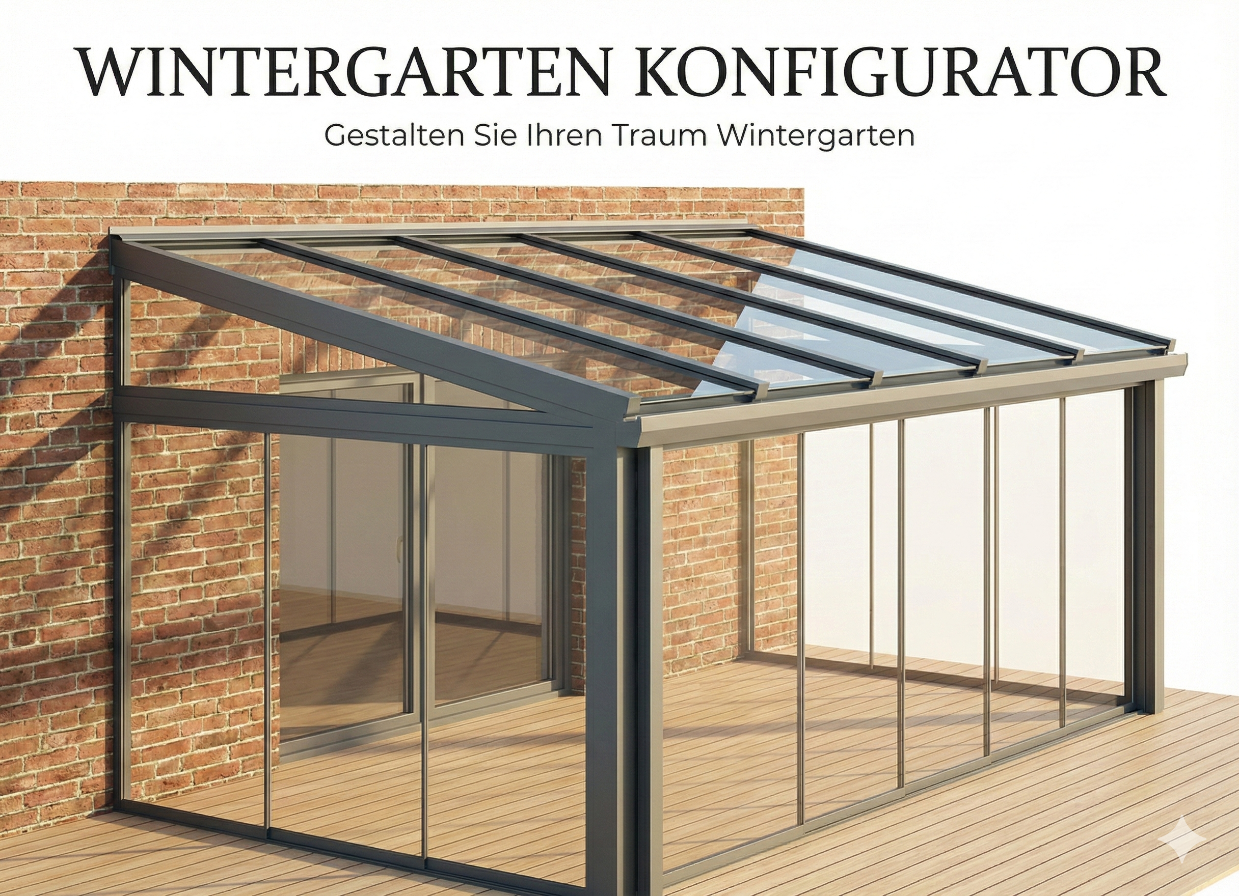 3D Wintergarten Konfigurator